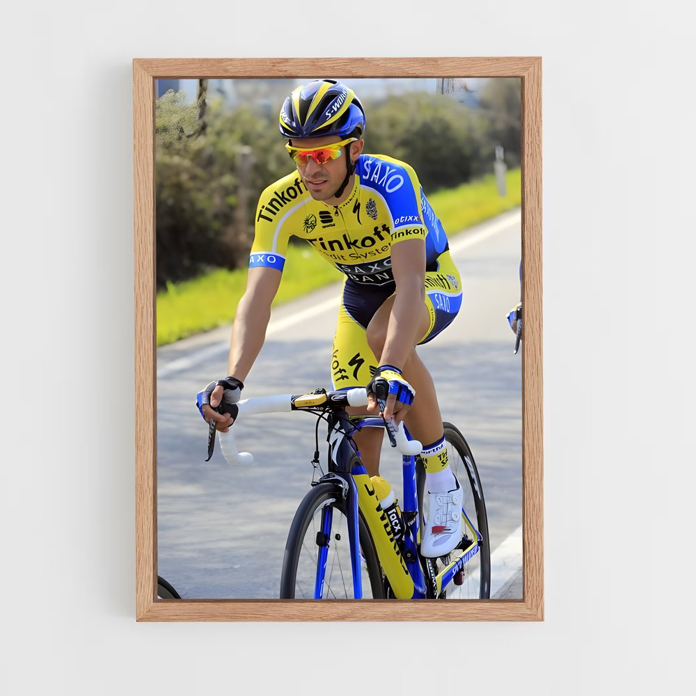 Poster Pédale en Avant – affiche Cyclisme (vue 4)